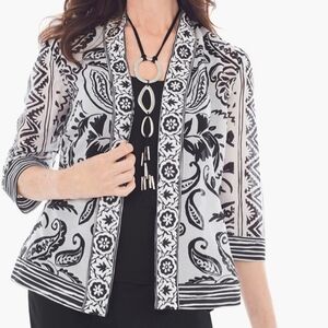 Chico's Silk Blend Jacket
